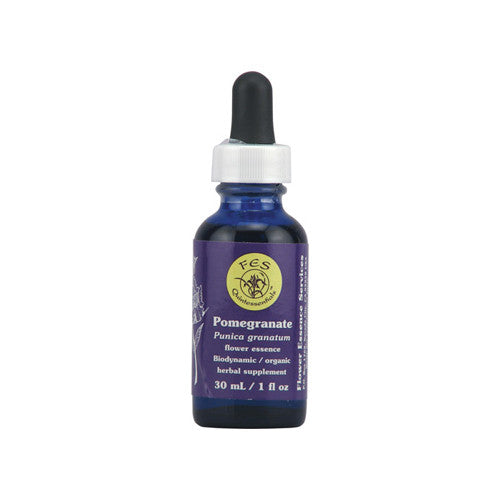 Pomegranate Herbal Supplement Dropper By Flower Essence - 1 Oz